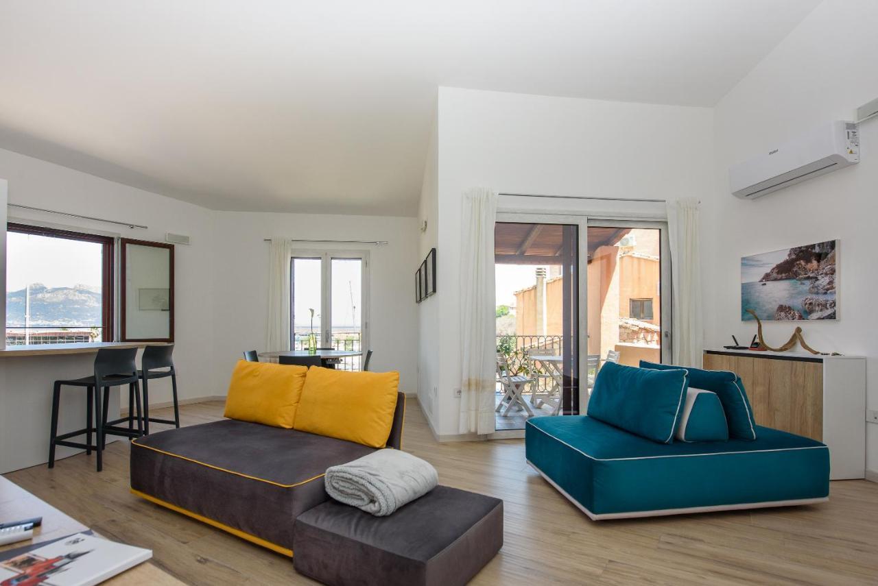 Loft Lungomare Vista Mare E Monti Appartement Àrbatax Buitenkant foto